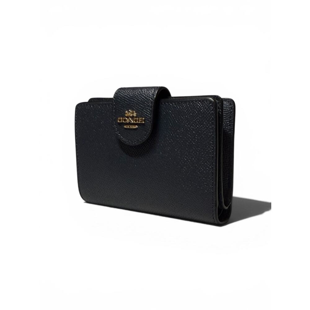 NWT Medium Corner Zip Wallet 6390 Navy - Picture 3 of 11